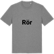 Mid Heather Gray t-shirt med Rör fetstil t-shirt