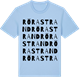 Blue Soul t-shirt med Röra Strand ordlek t-shirt