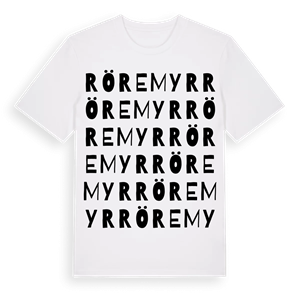 Röremyr ordlek t-shirt – ekologisk bomull t-shirt från Pinshirt