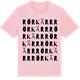 Pink Cotton t-shirt med Rörkärr ordlek t-shirt