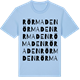 Blue Soul t-shirt med Rörmaden ordlek t-shirt