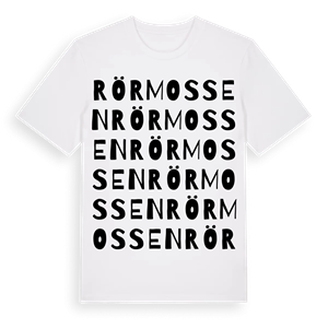 Rörmossen ordlek t-shirt – ekologisk bomull t-shirt från Pinshirt