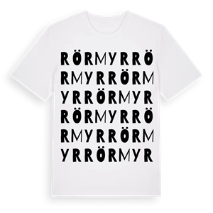 Rörmyr ordlek t-shirt – ekologisk bomull t-shirt från Pinshirt