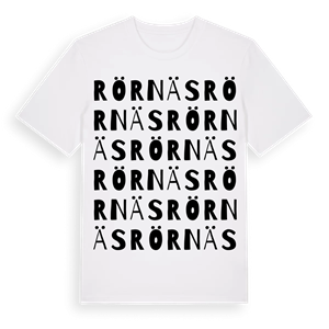 Rörnäs ordlek t-shirt – ekologisk bomull t-shirt från Pinshirt