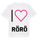Jag älskar Rörö t-shirt stort tryck