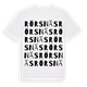 Rörsnäs ordlek t-shirt