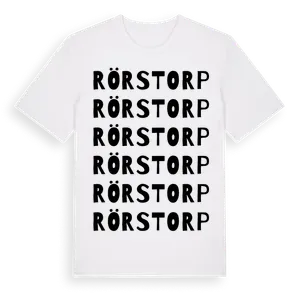 Rörstorp ordlek t-shirt – ekologisk bomull t-shirt från Pinshirt