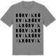 Mid Heather Gray t-shirt med Rörvik ordlek t-shirt