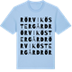 Blue Soul t-shirt med Rörvik Östergård ordlek t-shirt