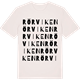 Vintage White t-shirt med Rörviken ordlek t-shirt
