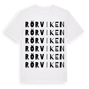 Rörviken ordlek t-shirt – ekologisk bomull t-shirt från Pinshirt