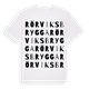 Rörviks brygga ordlek t-shirt