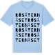 Blue Soul t-shirt med Rösäternäset ordlek t-shirt