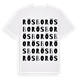 Rösbo ordlek t-shirt
