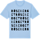 Blue Soul t-shirt med Röseberget ordlek t-shirt
