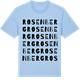 Blue Soul t-shirt med Rosenberg ordlek t-shirt