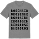 Mid Heather Gray t-shirt med Rosenberg ordlek t-shirt