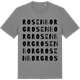 Mid Heather Gray t-shirt med Rosenborg ordlek t-shirt