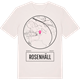 Vintage White t-shirt med Rosenhäll t-shirt