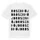 Rosenhöjd ordlek t-shirt