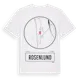 White t-shirt med Rosenlund t-shirt