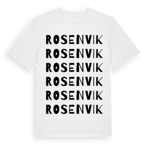 Rosenvik ordlek t-shirt – ekologisk bomull t-shirt från Pinshirt