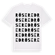 Rösered ordlek t-shirt