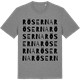 Mid Heather Gray t-shirt med Röserna ordlek t-shirt