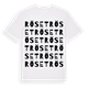 Röset ordlek t-shirt