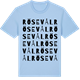 Blue Soul t-shirt med Rösevål ordlek t-shirt