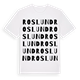 Roslund ordlek t-shirt