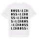 Rossalen ordlek t-shirt