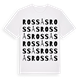 Rossås ordlek t-shirt