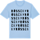 Blue Soul t-shirt med Rösseby ordlek t-shirt