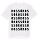 Rossö ordlek t-shirt
