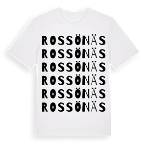 Rossönäs ordlek t-shirt – ekologisk bomull t-shirt från Pinshirt