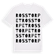 Rosstorpet ordlek t-shirt