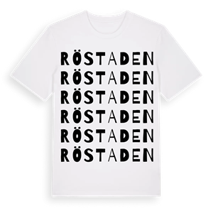 Röstaden ordlek t-shirt – ekologisk bomull t-shirt från Pinshirt