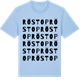 Blue Soul t-shirt med Röstop ordlek t-shirt