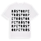 Röstorpet ordlek t-shirt
