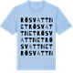 Blue Soul t-shirt med Rösvattnet ordlek t-shirt