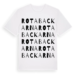 Rotabackarna ordlek t-shirt – ekologisk bomull t-shirt från Pinshirt