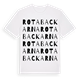 Rotabackarna ordlek t-shirt