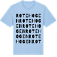 Blue Soul t-shirt med Rotehogen ordlek t-shirt