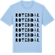 Blue Soul t-shirt med Rotendal ordlek t-shirt