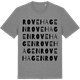Mid Heather Gray t-shirt med Rovehagen ordlek t-shirt