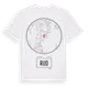 White t-shirt med Rud t-shirt