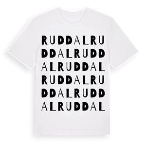 Ruddal ordlek t-shirt – ekologisk bomull t-shirt från Pinshirt