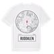 White t-shirt med Ruddalen t-shirt
