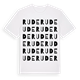 Rude ordlek t-shirt